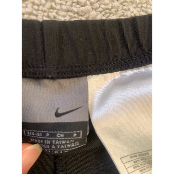 Vintage Nike Women Small Petite Black Straight Leg Pants Made in Taiwan 90's Y2K - Picture 3 of 14